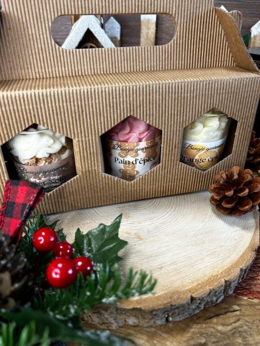 Coffret bougies gourmandes 90G